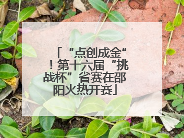 “点创成金”！第十六届“挑战杯”省赛在邵阳火热开赛