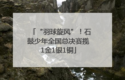“羽球旋风”！石鼓少年全国总决赛揽1金1银1铜
