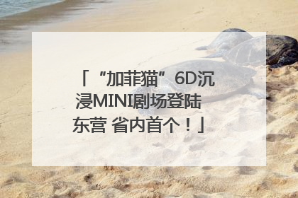 “加菲猫”6D沉浸MINI剧场登陆东营 省内首个！