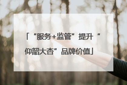 “服务+监管”提升“仰韶大杏”品牌价值