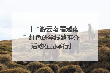 “游云南·看越南”红色研学线路推介活动在昆举行