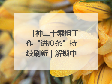 神二十乘组工作“进度条”持续刷新｜解锁中国空间站周记