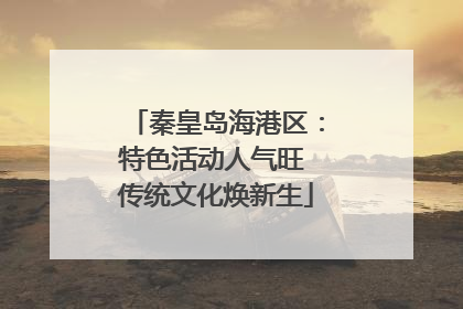 秦皇岛海港区：特色活动人气旺 传统文化焕新生