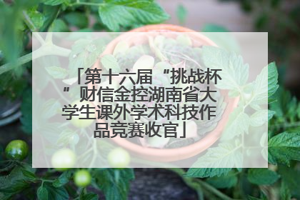 第十六届“挑战杯”财信金控湖南省大学生课外学术科技作品竞赛收官