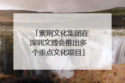 紫荆文化集团在深圳文博会推出多个重点文化项目