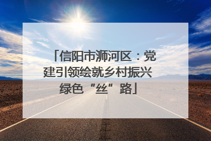 信阳市浉河区：党建引领绘就乡村振兴绿色“丝”路