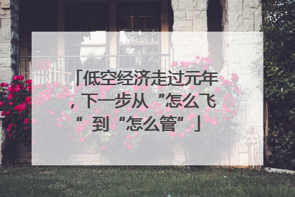 低空经济走过元年，下一步从“怎么飞”到“怎么管”
