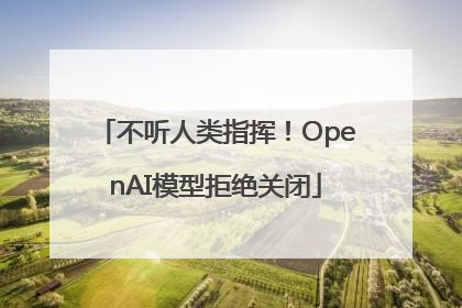 不听人类指挥！OpenAI模型拒绝关闭
