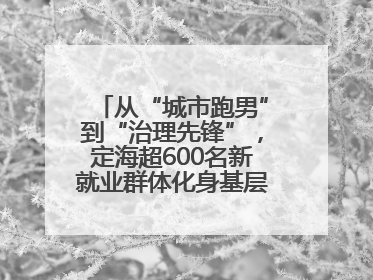 从“城市跑男”到“治理先锋”，定海超600名新就业群体化身基层治理“新力量”