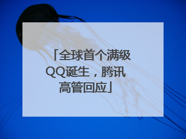 全球首个满级QQ诞生，腾讯高管回应