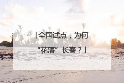 全国试点，为何“花落”长春？