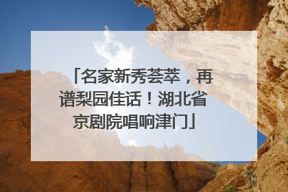名家新秀荟萃，再谱梨园佳话！湖北省京剧院唱响津门