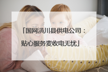 国网潢川县供电公司：贴心服务麦收电无忧