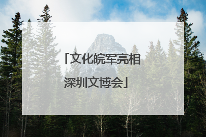 文化皖军亮相深圳文博会