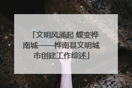 文明风涌起 蝶变桦南城——桦南县文明城市创建工作综述