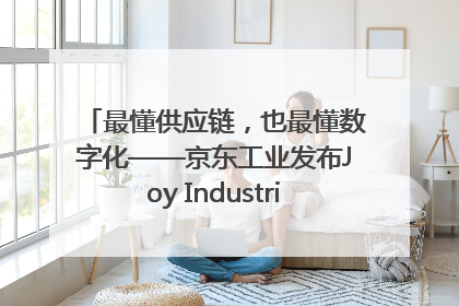 最懂供应链，也最懂数字化——京东工业发布Joy Industrial 重塑工业未来