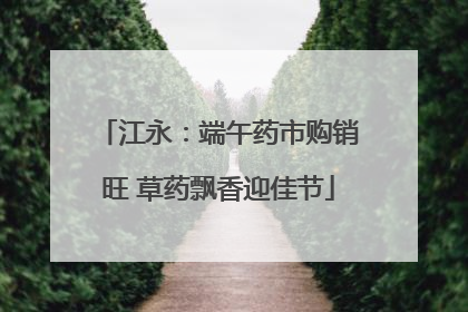 江永：端午药市购销旺 草药飘香迎佳节