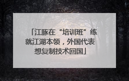 江豚在“培训班”练就江湖本领，外国代表想复制技术回国