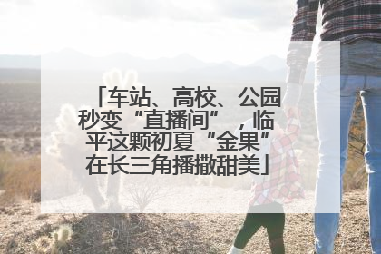 车站、高校、公园秒变“直播间”，临平这颗初夏“金果”在长三角播撒甜美