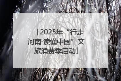 2025年“行走河南·读懂中国”文旅消费季启动
